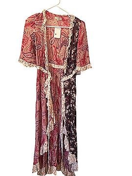 by TiMo Mixed Paisley &amp; Floral Ruffle Maxi Dress Casual Dress (view 1)