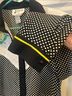 Joyce 100% Polyester Polka Dots Black White Blazer Size 14 - photo 4