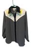 Joyce 100% Polyester Polka Dots Black White Blazer Size 14 - photo 1