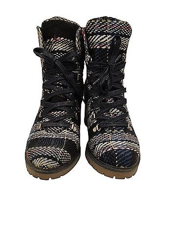 Eric Michael Indigo Boots (view 2)
