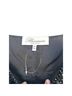 Blumarine 100% Silk Black Silver Cocktail Dress Size 8 - photo 3