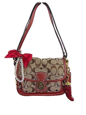 Coach legacy signature Leather Shoulder Bag (view 1)