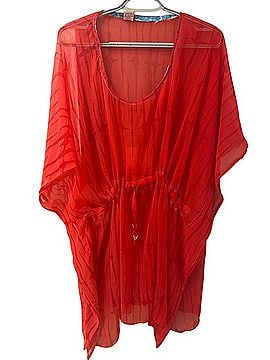 True Rock Sheer Kaftan Swim Coverup Swimsuit Cover Up (view 2)