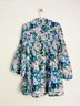 Sunny Leigh 100% Polyester Floral Multi Color Button-Down Shirt Size M - photo 9