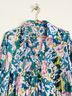 Sunny Leigh 100% Polyester Floral Multi Color Button-Down Shirt Size M - photo 8