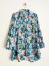 Sunny Leigh 100% Polyester Floral Multi Color Button-Down Shirt Size M - photo 7