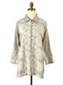 Soft Surroundings Tan Button-Down Shirt Size S (petite) - photo 1