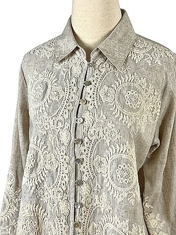 Soft Surroundings Button-Down Shirt (view 2)