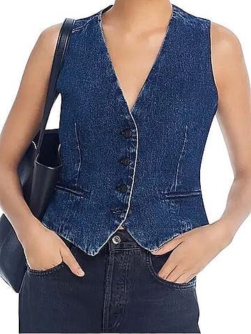 Rag & Bone Kaihara Denim Vest (view 1)