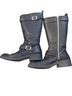 Born 100% Leather Black Boots Size 7 - photo 2