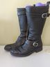 Born 100% Leather Black Boots Size 7 - photo 6
