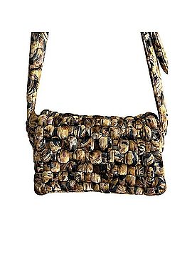 Daily Practice By Anthropologie Velvet Crossbody Shoulder Purse Puffy Woven Artsy Crossbody Bag (view 1)