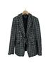 Rachel Zoe Plaid Green Black Blazer Size M - photo 1