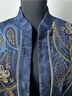 Alfred Dunner Paisley Blue Jacket Size 14 - photo 10
