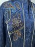 Alfred Dunner Paisley Blue Jacket Size 14 - photo 7