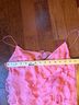 Cache 100% Silk 100% Acetate Pink Tank Top Size 4 - photo 7