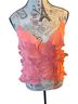 Cache 100% Silk 100% Acetate Pink Tank Top Size 4 - photo 1