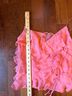 Cache 100% Silk 100% Acetate Pink Tank Top Size 4 - photo 6