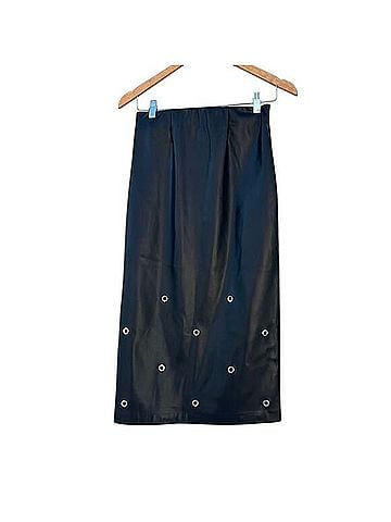 Brochu Walker Rai Leather Skirt (view 2)