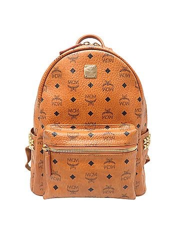 MCM MCM Stark Side Studded Backpack for Women, Brown (MMK7AVE99) (view 1)