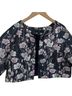 Abbey Glass Floral Blue Silver Blazer Size M - photo 2