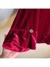 John Mark Red Long Sleeve Blouse Size 1X - photo 5