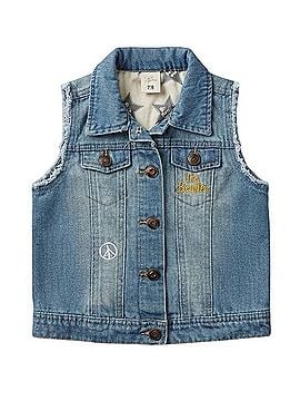 Junk Food The Beatles Denim Vest (view 1)