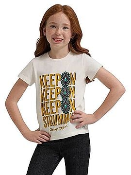 Wrangler Retro Keep On Keep On Short Sleeve T-Shirt (view 2)