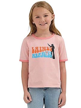 Wrangler Retro Lainey Wilson Ringer Blossom Tee Shirt Short Sleeve T-Shirt (view 1)