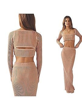 Peppermayo Aubrey Two-Tone Rib Top &amp; Gwen Maxi skirt Jumpsuit (view 2)