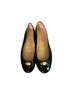 Coach Black Gold Flats Size 8 1/2 - photo 1