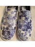 Michael Kors Floral Blue White Mule/Clog Size 7 - photo 6