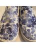 Michael Kors Floral Blue White Mule/Clog Size 7 - photo 5