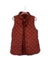 Athleta 100% Nylon 100% Nylon 100% Polyester Brown Orange Vest Size L - photo 1