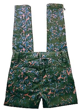 Joe's Jeans Thriller Extreme Cobalt Leopard Jeans (view 2)