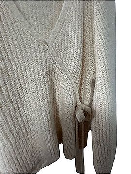 Express Wrap V-Neck Knit Sweater Casual Sweaters (view 2)