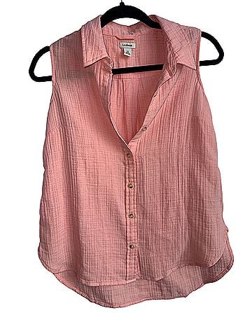 L.L.Bean Sleeveless Button-Down Shirt (view 1)