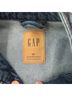 Gap UltraSoft Denim Cropped Bomber Jacket Jacket - photo 6