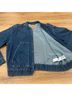 Gap UltraSoft Denim Cropped Bomber Jacket Jacket - photo 5
