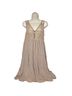 A'reve 100% Polyester Solid Tan Casual Dress Size L - photo 2