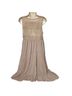 A'reve 100% Polyester Solid Tan Casual Dress Size L - photo 3