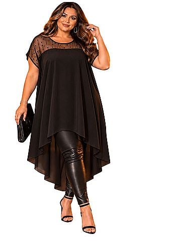 Cha Cha Vente Short Sleeve Blouse (view 1)