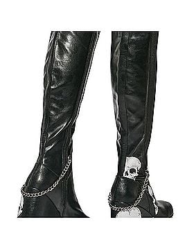 Lamoda Carnation Skull Boots (view 2)