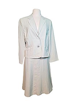 Jones Wear 2-Piece Blazer &amp; Skirt Suit Set Silk Skirt (view 1)