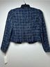 Calvin Klein 86% Polyester 6% Acrylic 4% Rayon 4% Nylon 100% Polyester Tweed Blue Jacket Size 10 (petite) - photo 4