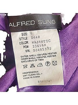 Alfred Sung D448 Cocktail Dress (view 2)