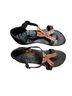 Keen 100% Leather Black Brown Sandals Size 8 1/2 - photo 1