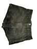 Reformation Black Denim Shorts Size 29 waist - photo 1
