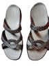 Crocs Floral Black Sandals Size 9 - photo 1