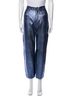 IRO 100% Lambskin Multi Color Casual Pants Size M - photo 1